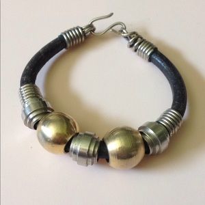 Leather bracelet